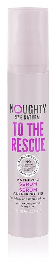 Noughty To The Rescue Anti-Frizz Serum for Dry, Frizzy and Damaged Hair | Vegan-Friendly 97% Natu... | Amazon (US)