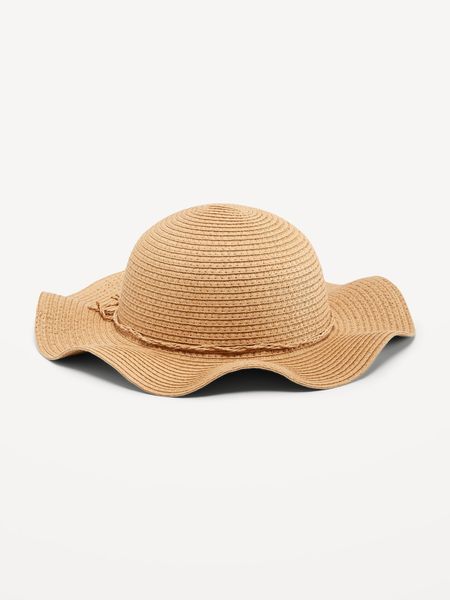 Unisex Wavy Straw Hat for Toddler | Old Navy (US)