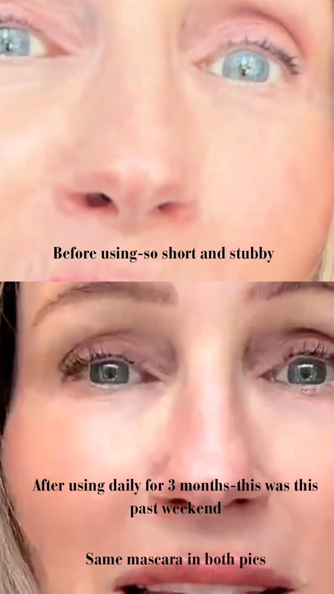 I finally have eyelashes you can see!! I’ve tried MULTIPLE serums and finally found one that works for me! #ltkbeauty