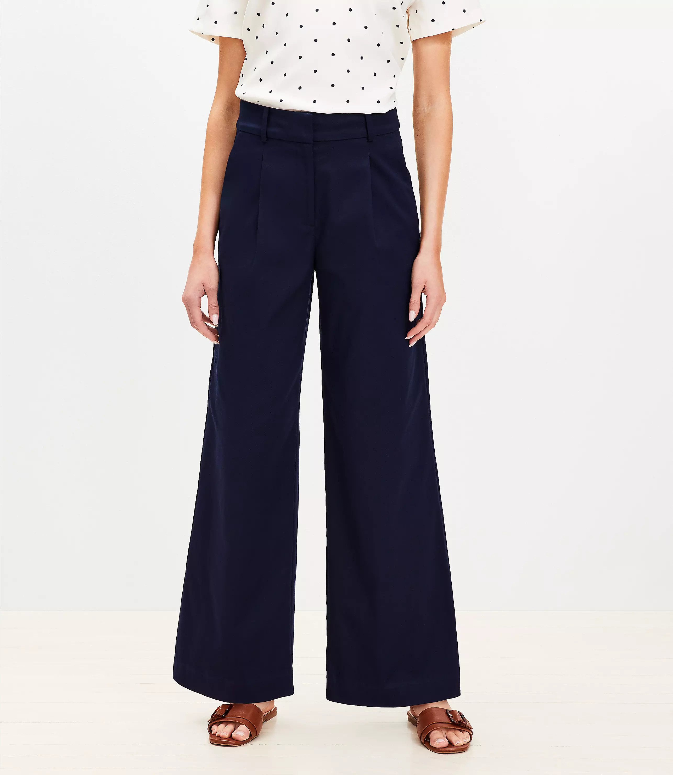 Curvy Peyton Trouser Pants | LOFT