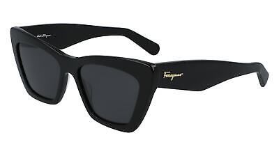 100% Authentic Salvatore Ferragamo Women's SF929S 001 55 Sunglassess | eBay US