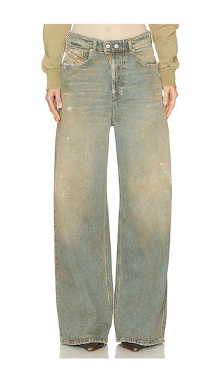 Diesel Sire Wide Leg Jeans in Blue. Size 25. Also in 26, 28. | Revolve Clothing (Global)