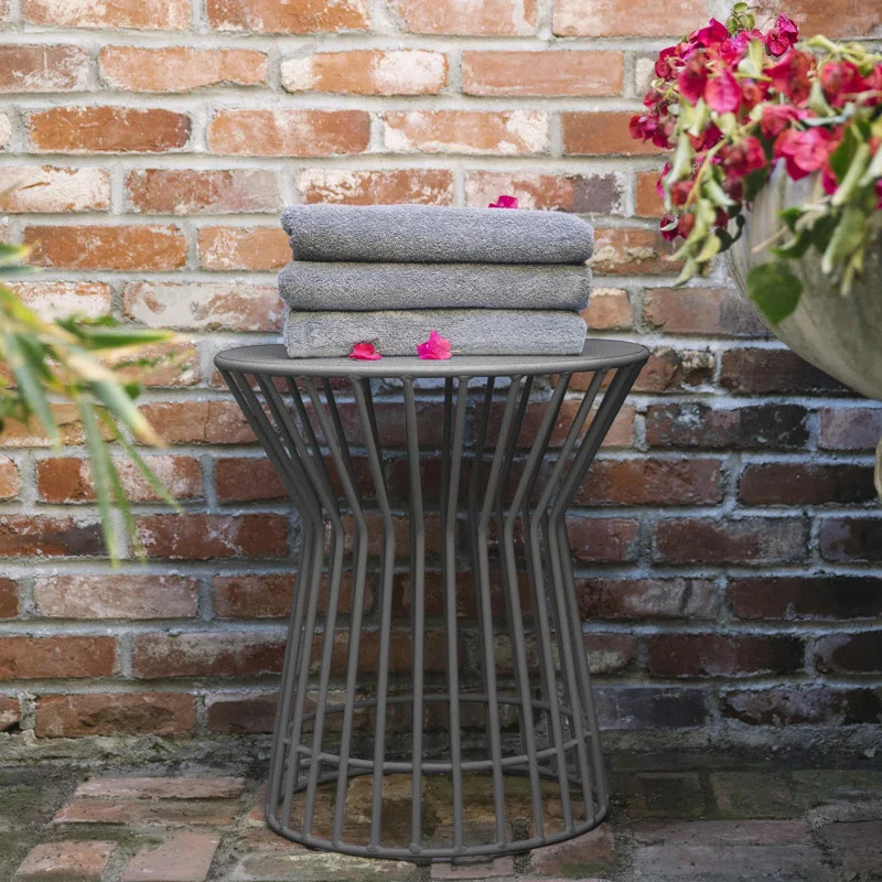 Roberta Powder Coated Steel Side Table | Wayfair North America
