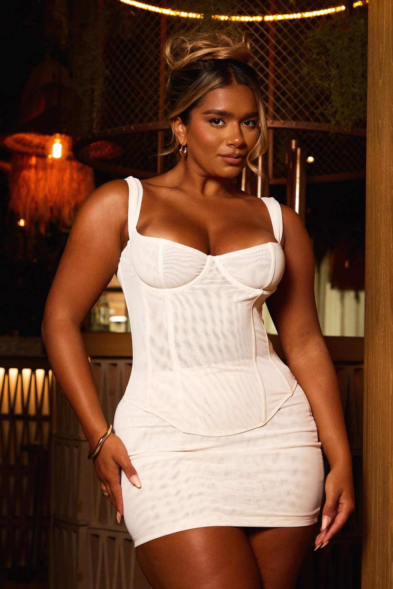 The cinched set- Cream | Mars The Label