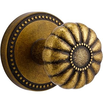 Antique Brass Door Knob Dummy Door Knobs Interior Dummy Door Handle Single Sided Decorative,Zinc ... | Amazon (US)