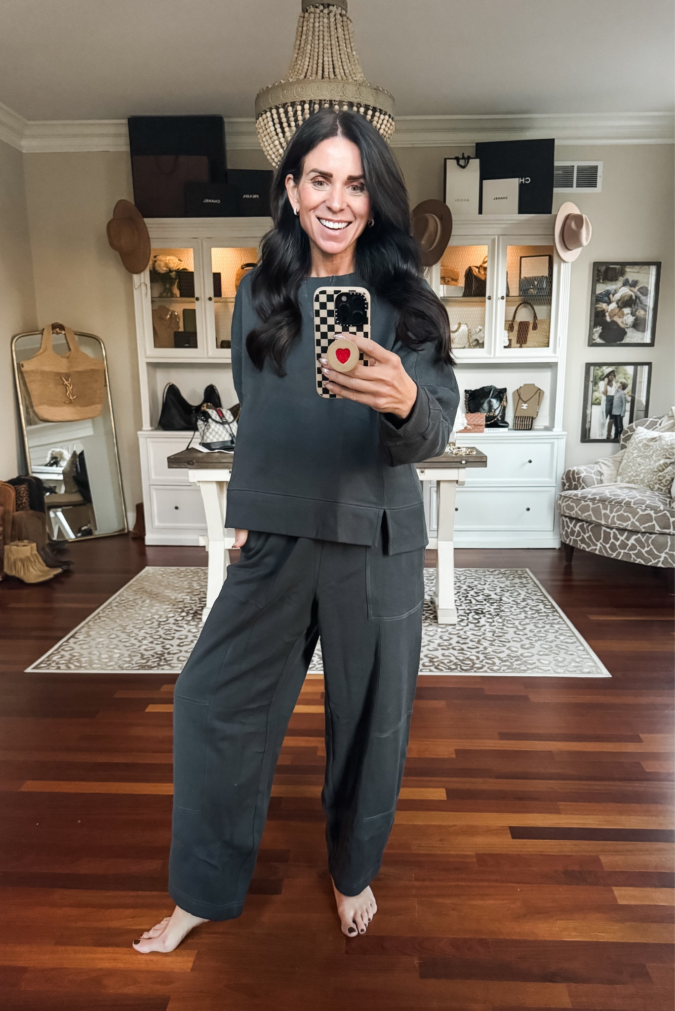 Small pants medium sweatshirt 

#LTKStyleTip #LTKFindsUnder50 #LTKSeasonal