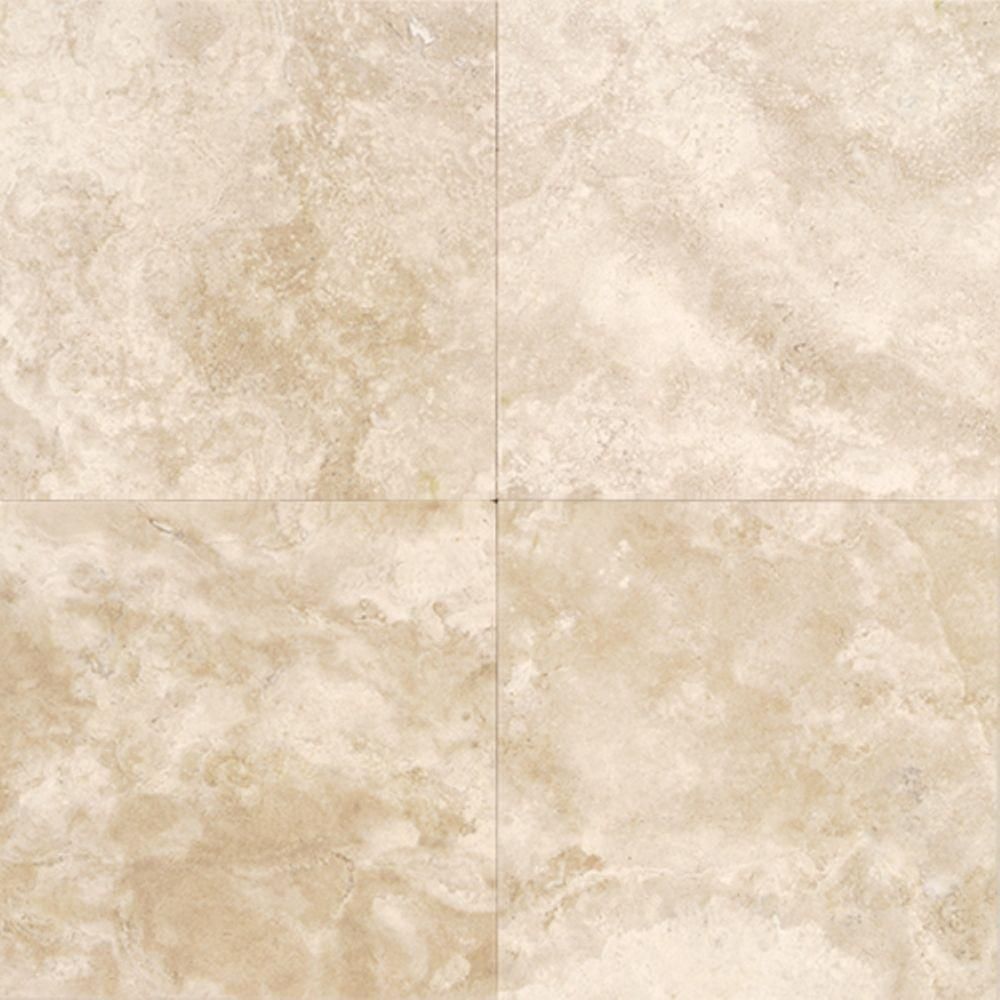 Daltile Travertine Torreon 12 in. x 12 in. Natural Stone Floor and Wall Tile (10 sq. ft. / case) | The Home Depot