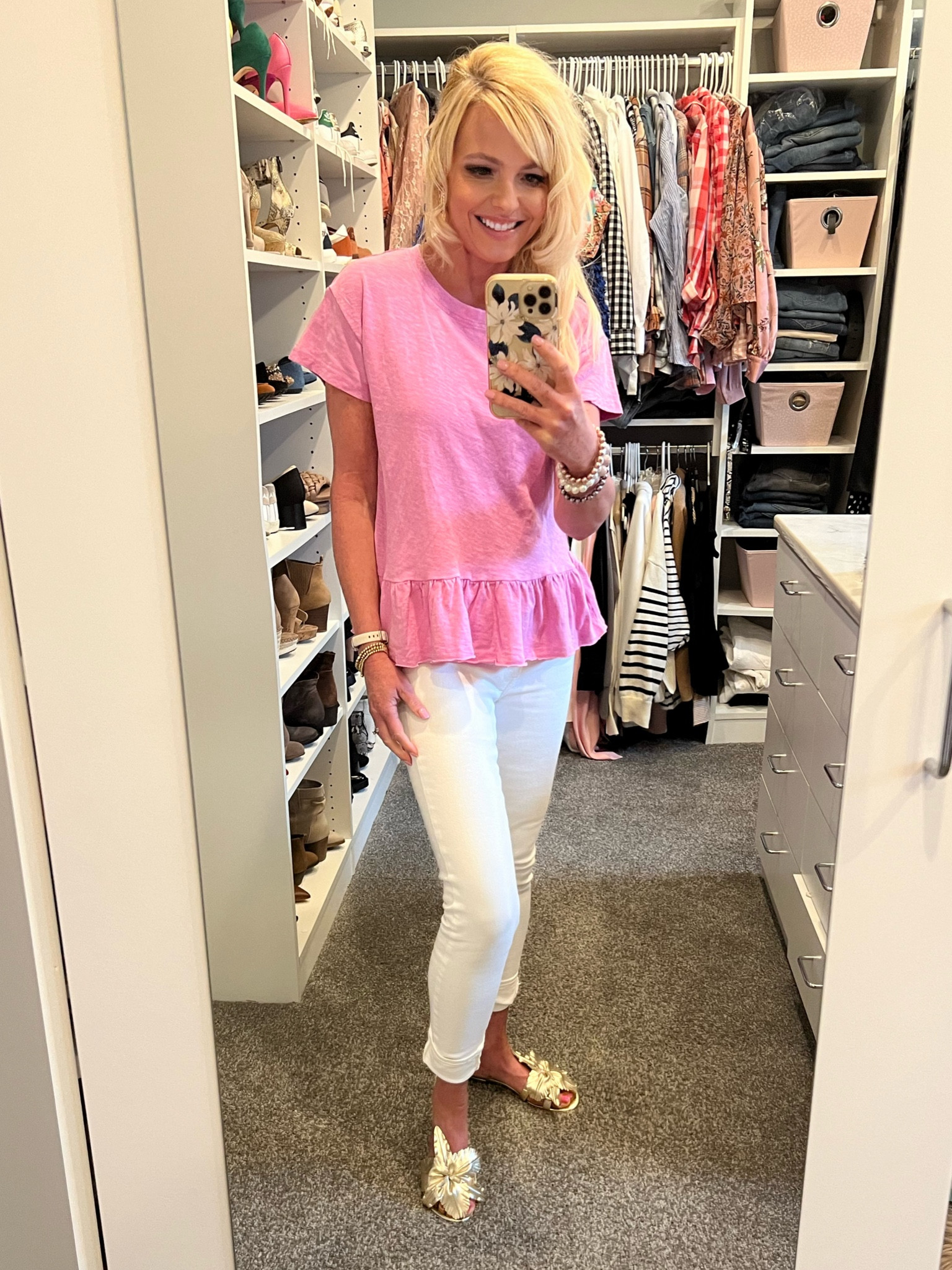 What? Cutest top under $16 #walmart #peplum 

#LTKunder50 #LTKFind #LTKstyletip