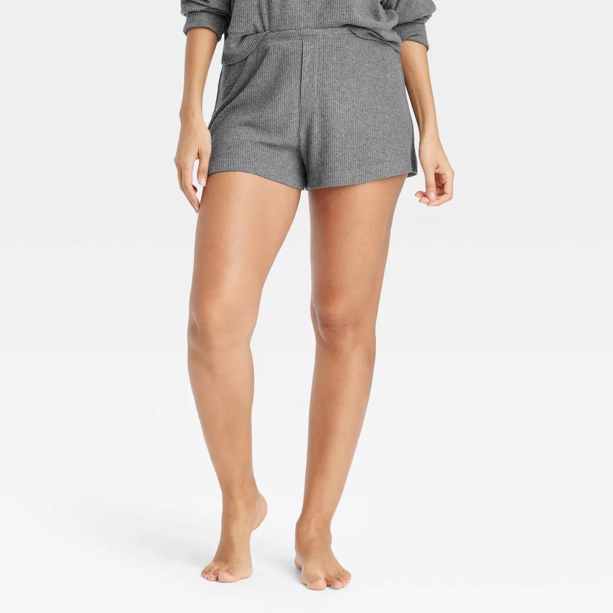 Women's Cozy Ribbed Shorts - Auden™ | Target