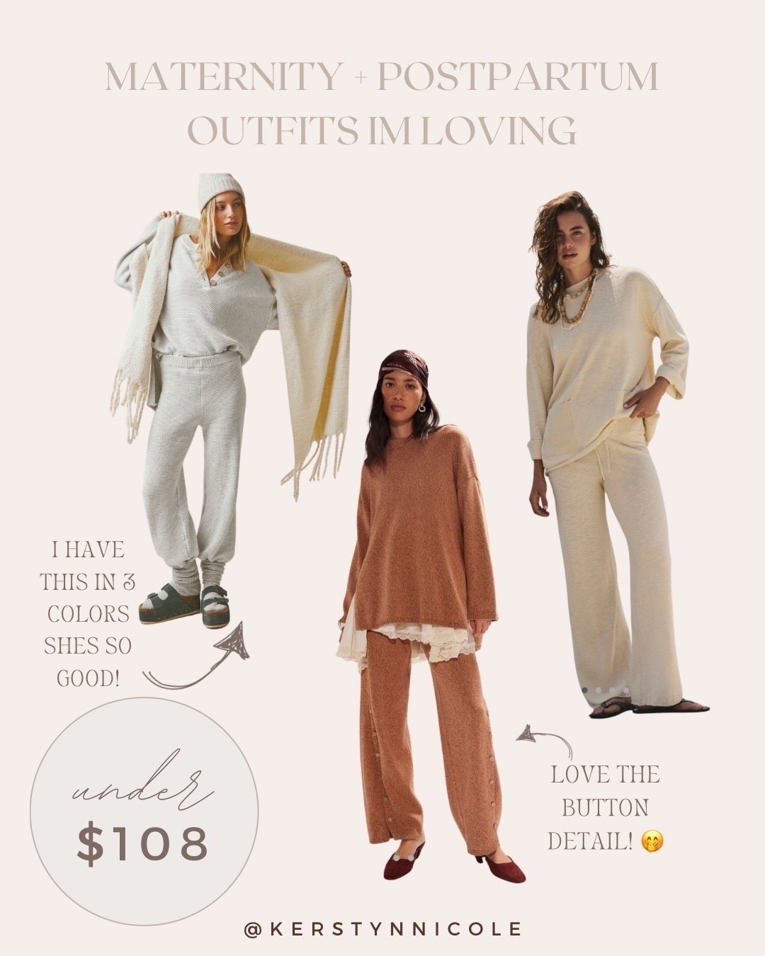 Finding pieces that work for pregnancy AND postpartum can be tricky—but these Free People sets are a total dream 🤰✨ 

Soft, stretchy, and cozy, they’re perfect for growing bumps, postpartum recovery, or just lounging while getting things done. I love that I can still feel stylish while being comfortable and functional—mom life is hard, but my wardrobe doesn’t have to be! Perfect for coffee runs, park days. #MaternityStyle #PostpartumFashion #FreePeopleStyle #MomLifeFashion #PregnancyStyle #BohoMomStyle #ComfyChic #PostpartumStyle

Coming home from hospital, lounge set, bump friendly sets, postpartum, postpartum comfy fashion 



#LTKmomlife #LTKootd #LTKBump