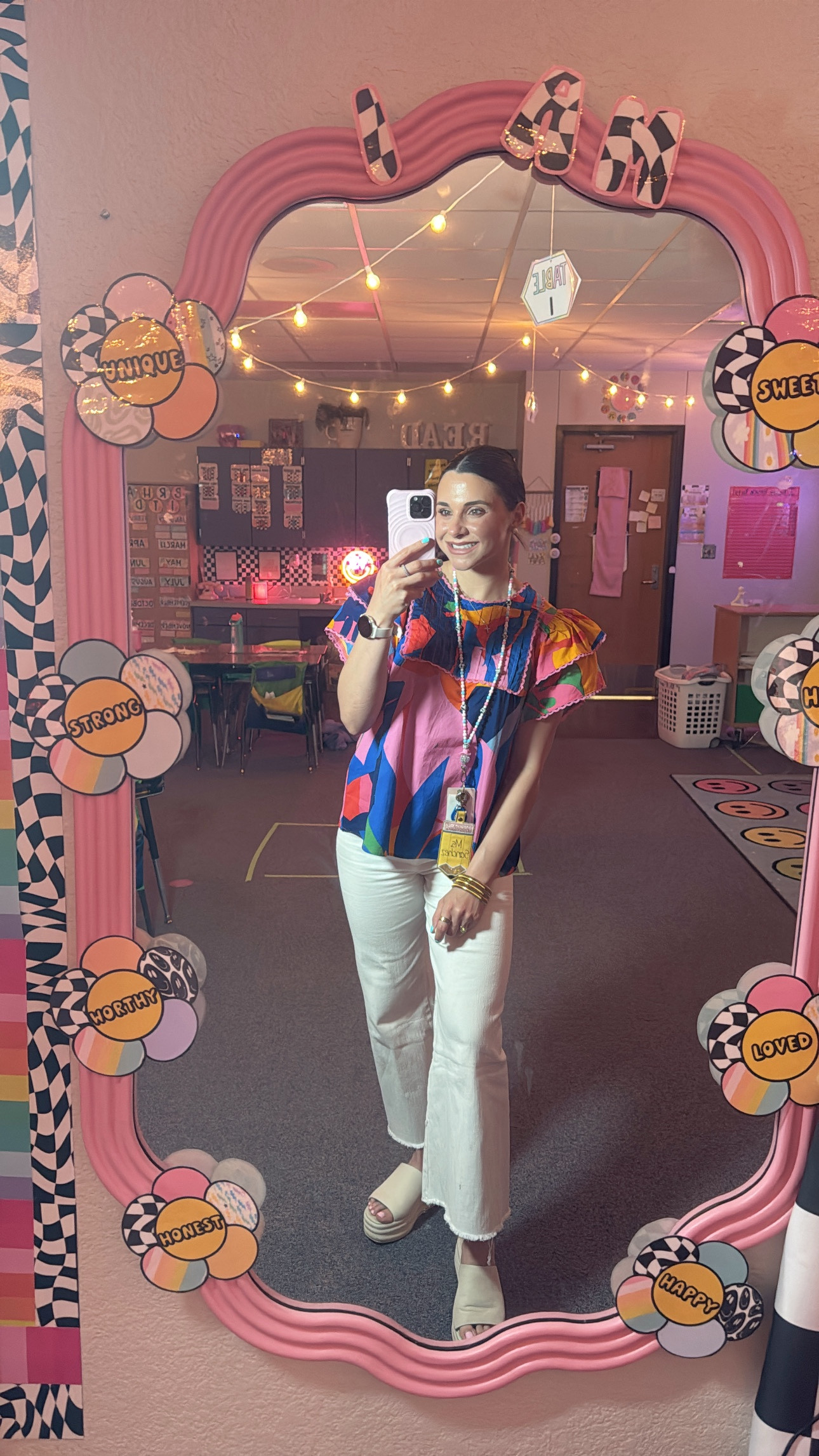 Thursday vibes in the classroom! Ready to inspire minds and slay the day. 📚✨ #TeacherOOTD #ThursdayStyle

#LTKWorkwear #LTKSeasonal