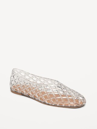 Jelly Lattice Ballet Flats | Old Navy | Old Navy (US)