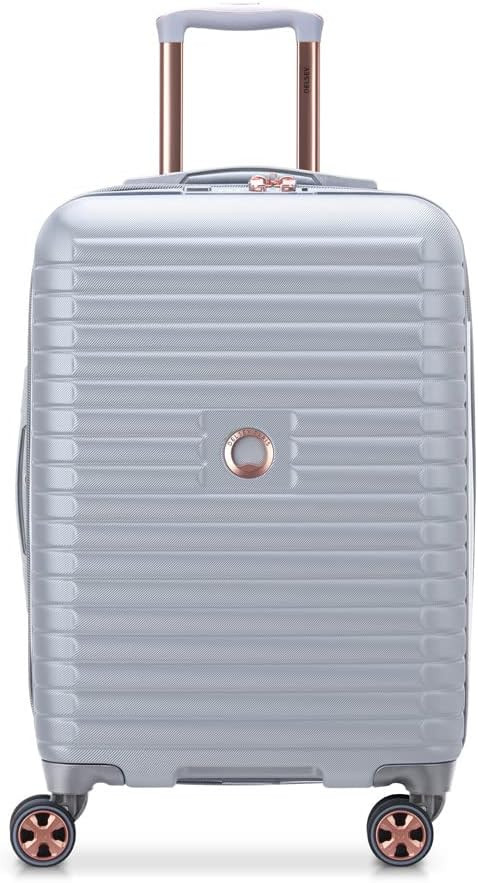 DELSEY Paris Cruise 3.0 Hardside Expandable Luggage with Spinner Wheels, Platinum, Carry on 21 In... | Amazon (US)