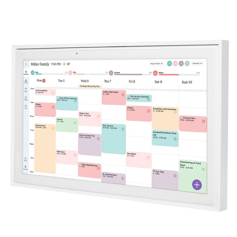 Skylight 15" Touchscreen Calendar & Organizer with 3-Year Photo & Video Storage, WiFi Digital Wal... | Walmart (US)
