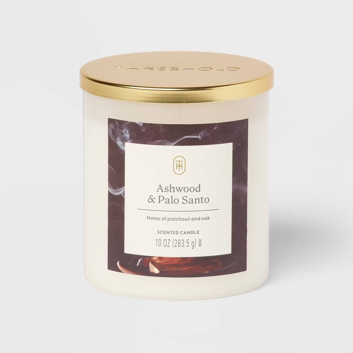 Lidded Glass Jar Candle Ashwood and Palo Santo 10oz - Threshold™ | Target
