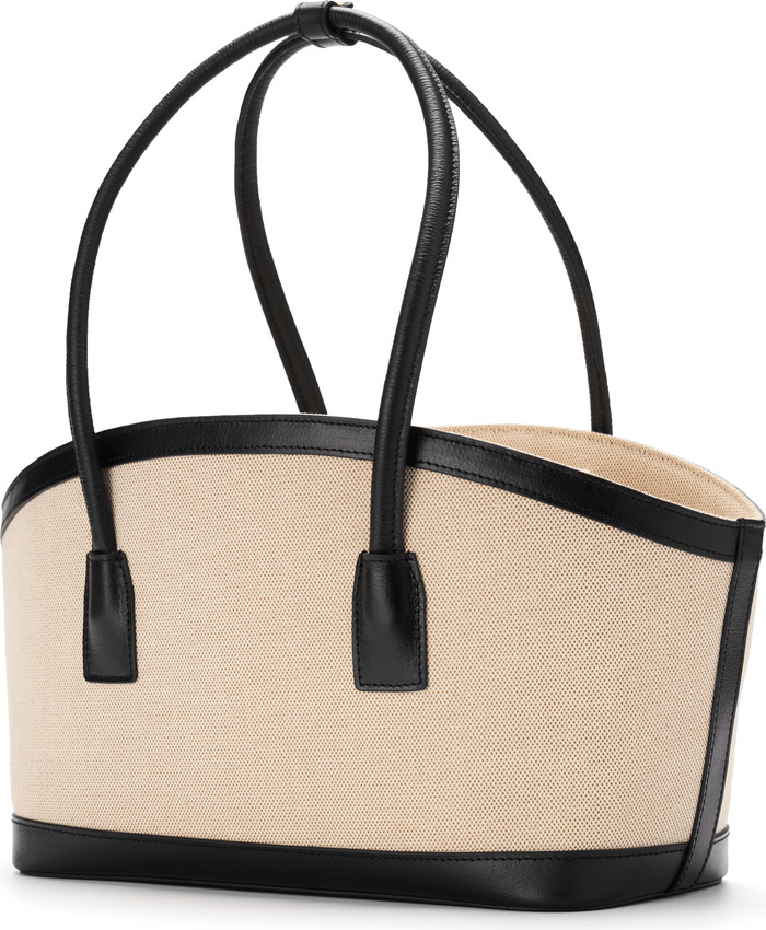 JURGI TAVO Canvas Tote with Leather Trim | Nordstrom | Nordstrom