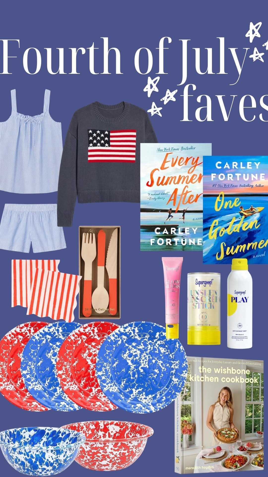 Fourth of July faves! 

#LTKParties #LTKSeasonal