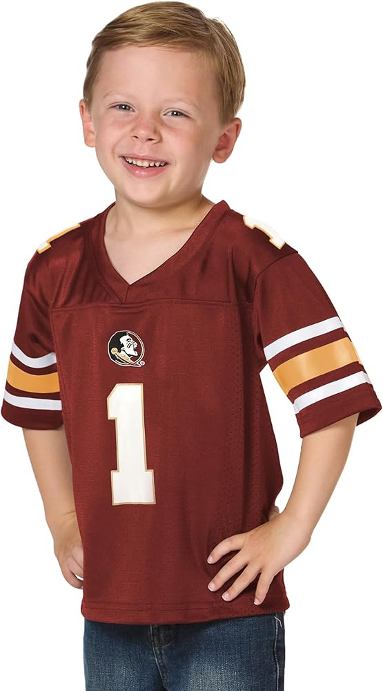 Little King NCAA Toddler-Touchdown Pass-Team Football Jersey-Sizes 2T 3T 4T 6 | Amazon (US)