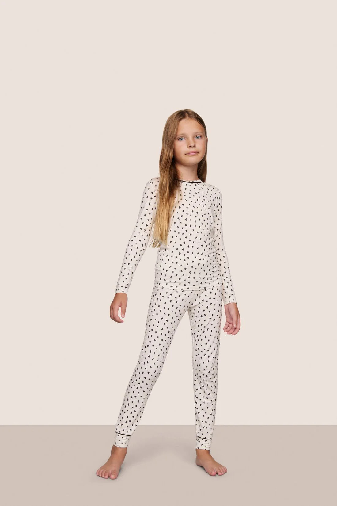 Kids Printed TENCEL™ Modal Unisex Long PJ Set | Eberjey