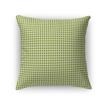 Thanksgiving Dinner Green Gingham Accent Pillow by Kavka Designs | Walmart (US)