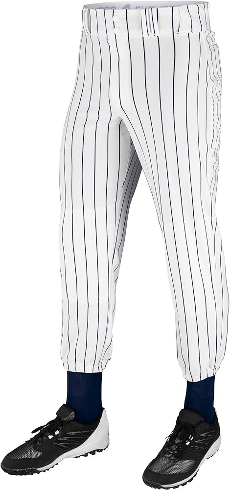 CHAMPRO Boys' Triple Crown Pinstripe Polyester Baseball Pants | Amazon (US)