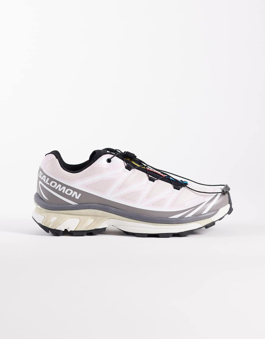 Salomon XT-6 trainers in cloudburst and icy pink | ASOS (Global)