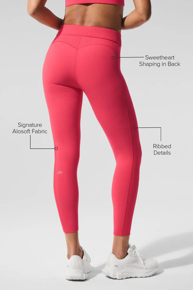 Alosoft High-Waist 7/8 Relay Legging | Alo Yoga (US)