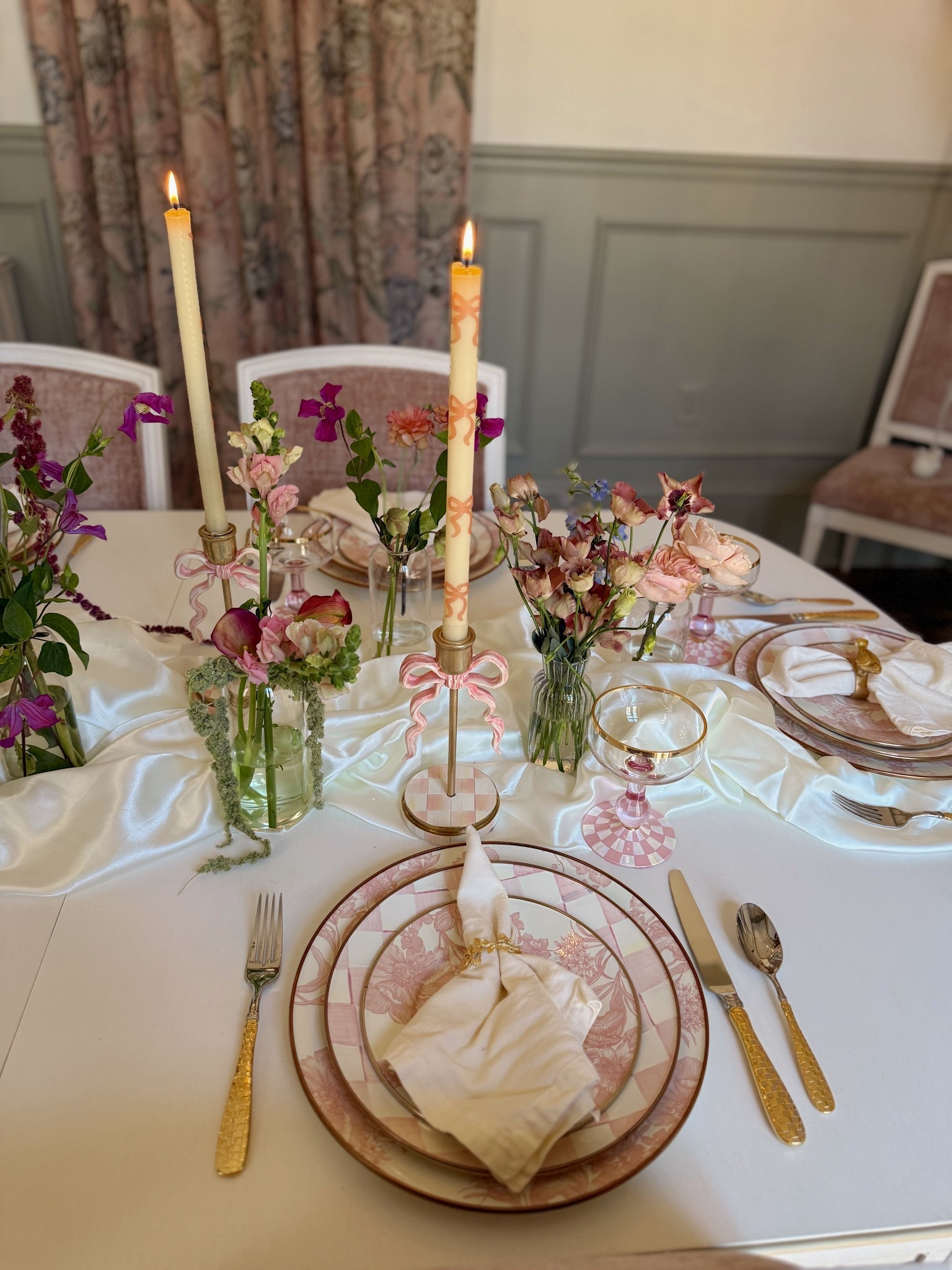 This  Galentine’s Day tablescape turned out so beautiful with all of these Mackenzie Childs pieces. 

#LTKSeasonal #LTKValentine #LTKHome