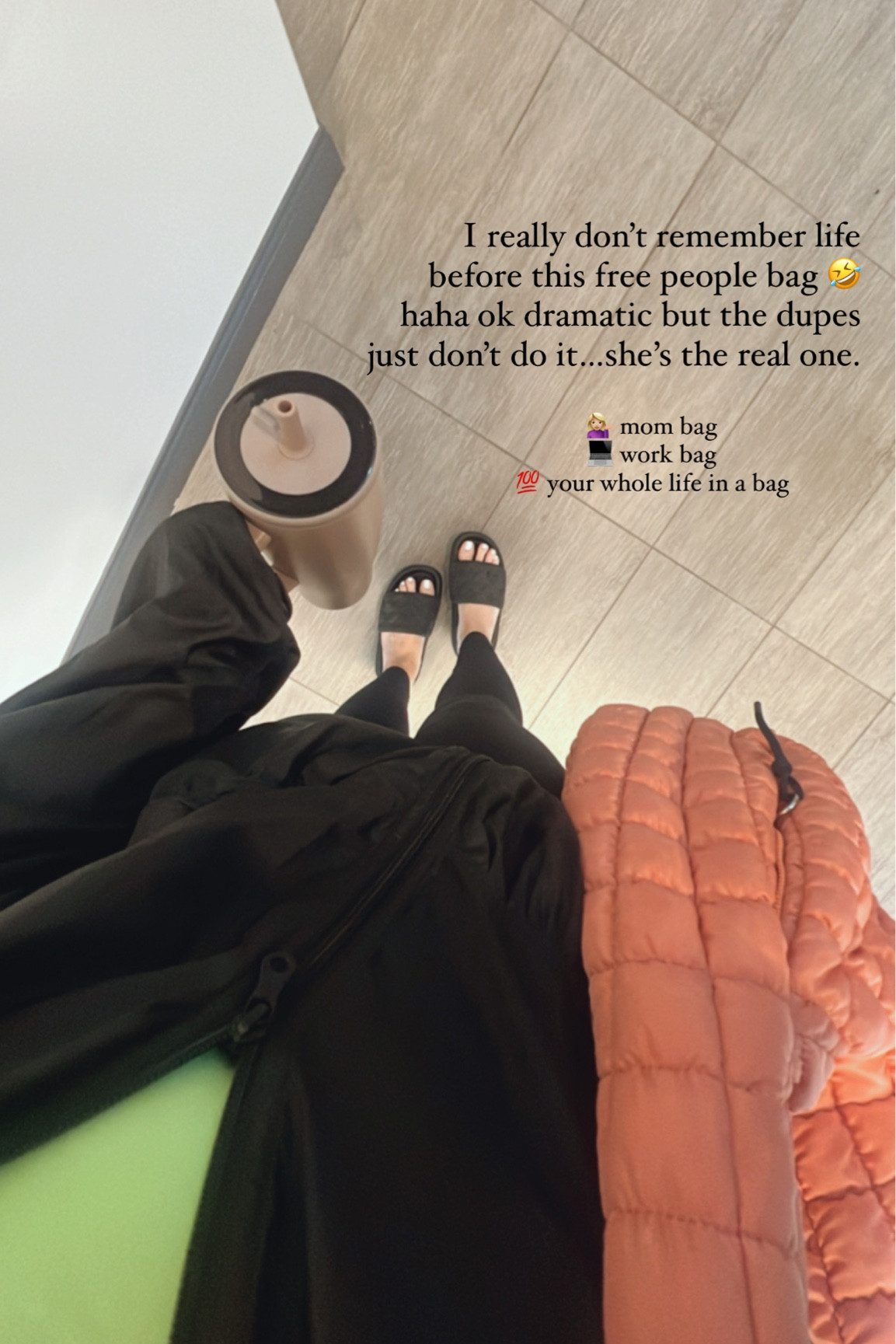 the holy grail of all bags 🤌🏼🤌🏼🤌🏼 

#LTKitbag #LTKActive #LTKfamily