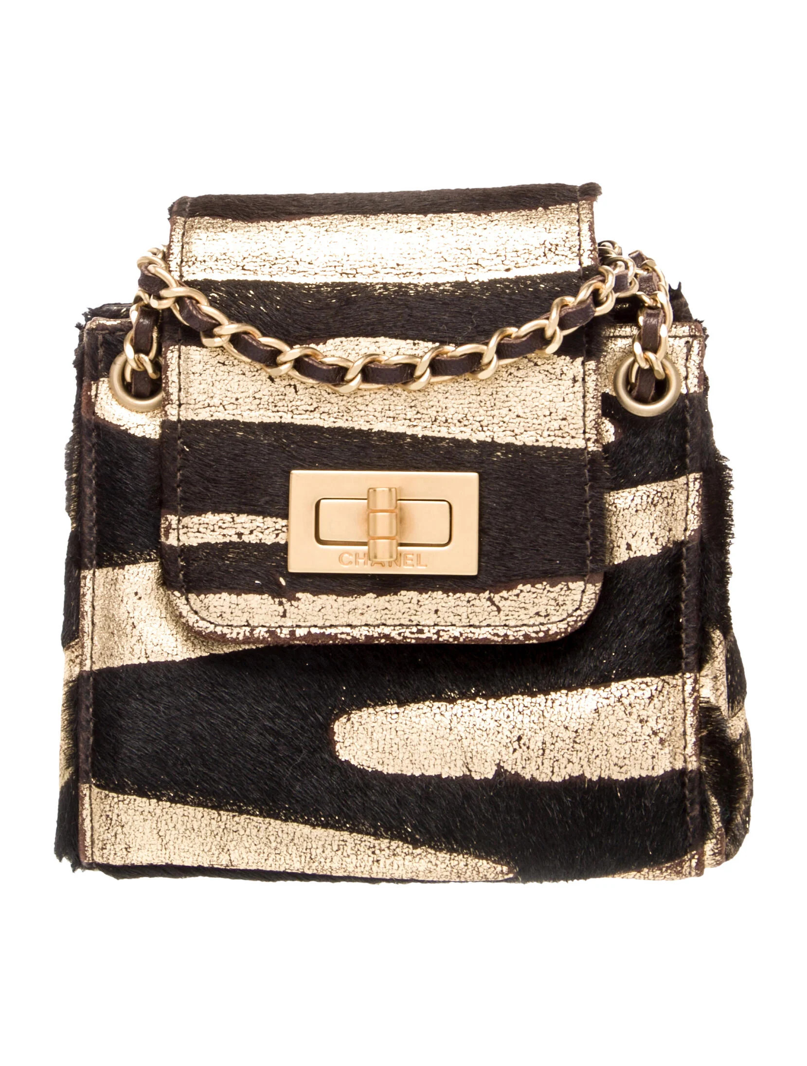 Pony Hair Mini Reissue Flap Bag | The RealReal