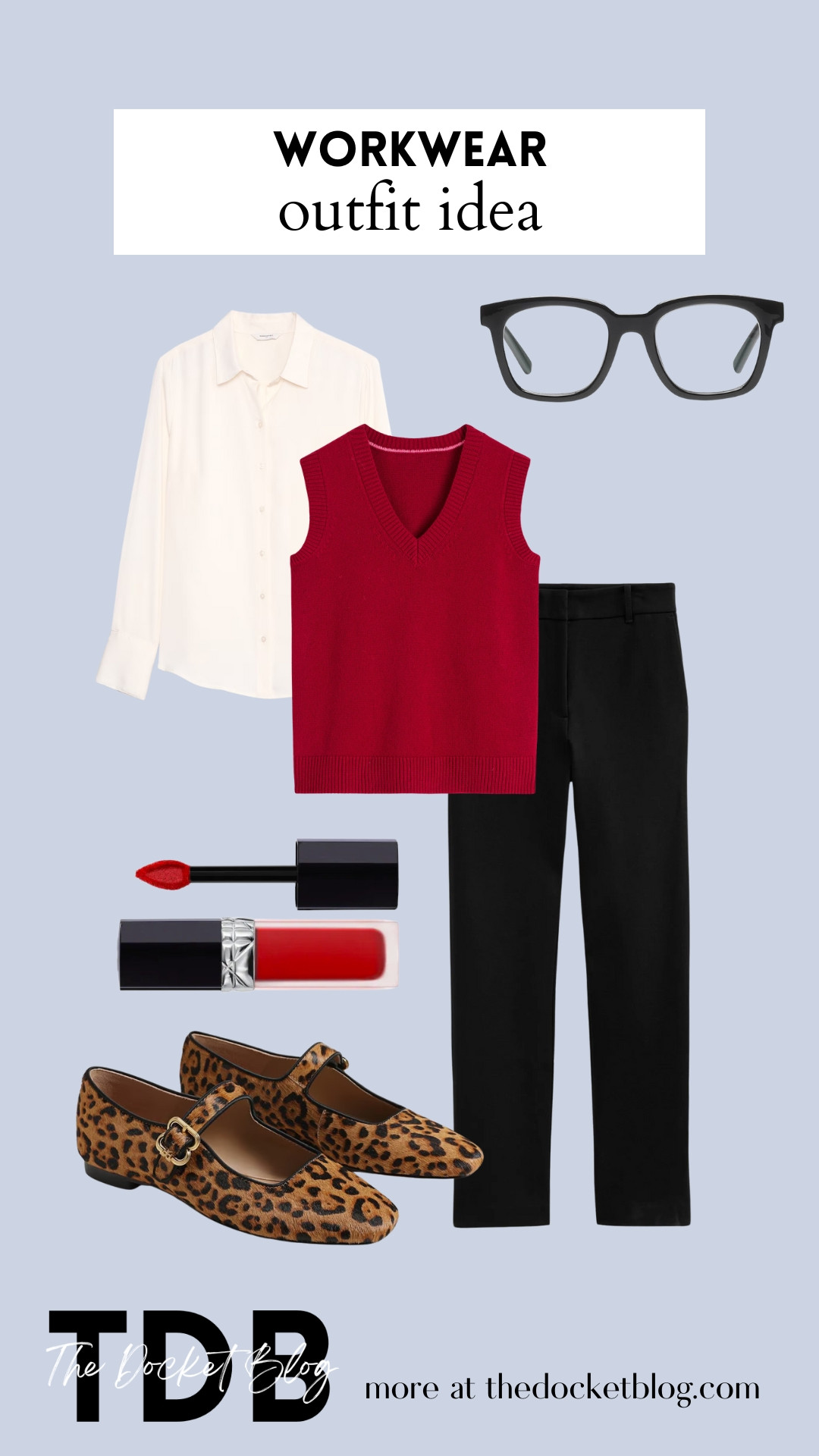 February Workwear Outfit Idea - Office Wear - Red Top - Valentine's Day Work Outfit 

business professional business casual outfits 

 

#LTKWorkwear #LTKootd #LTKValentine