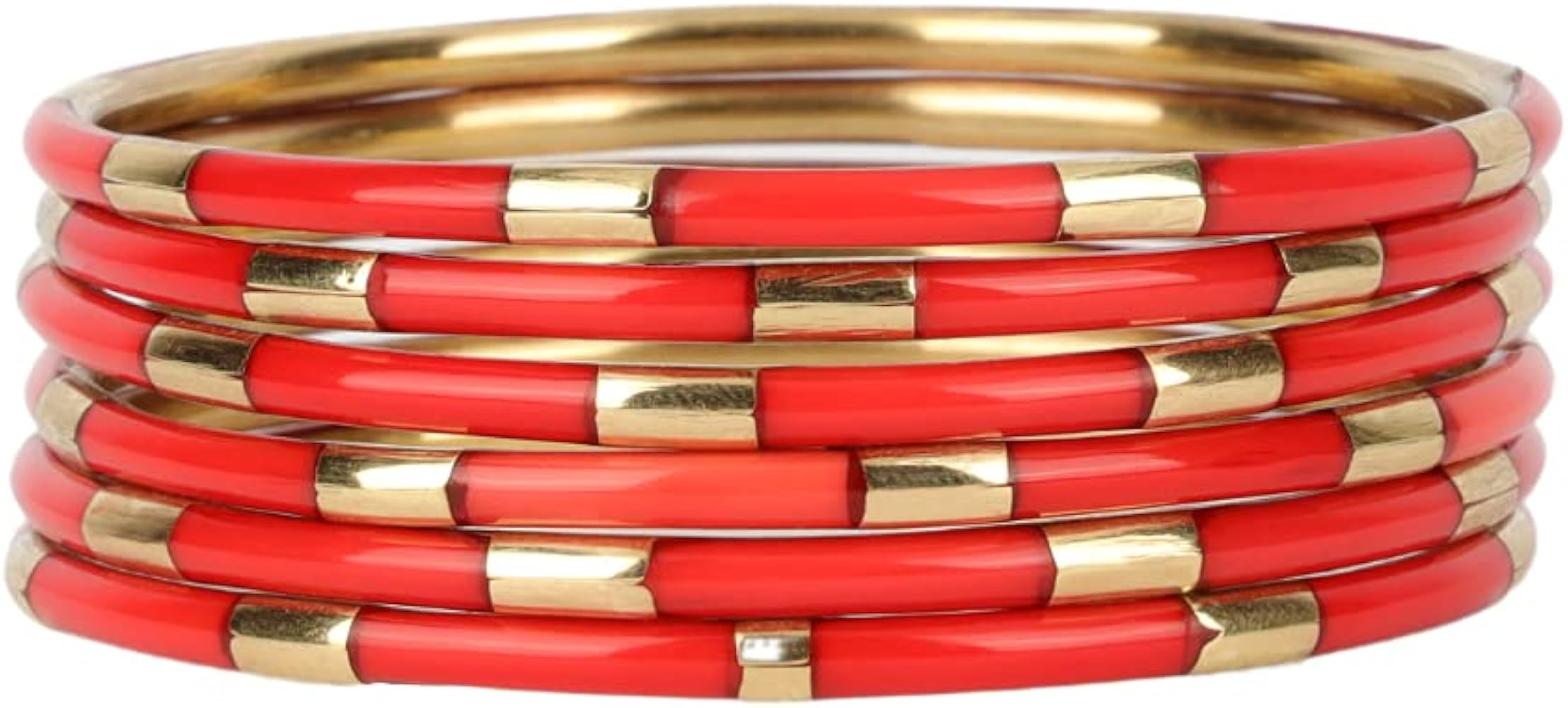 BuDhaGirl Veda Bracelets - Set of 6 | Amazon (US)