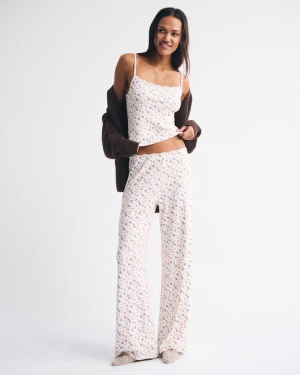 Pointelle Sleep Cami | Abercrombie & Fitch (US)