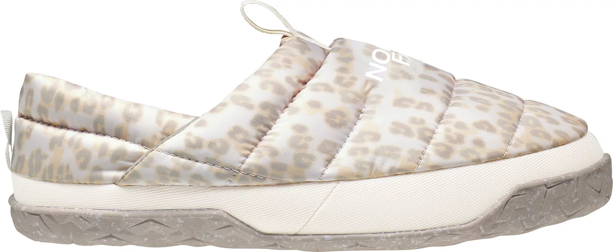The North Face Women's Nuptse Mule Slippers, Size 6, Leopard Print | Dick's Sporting Goods