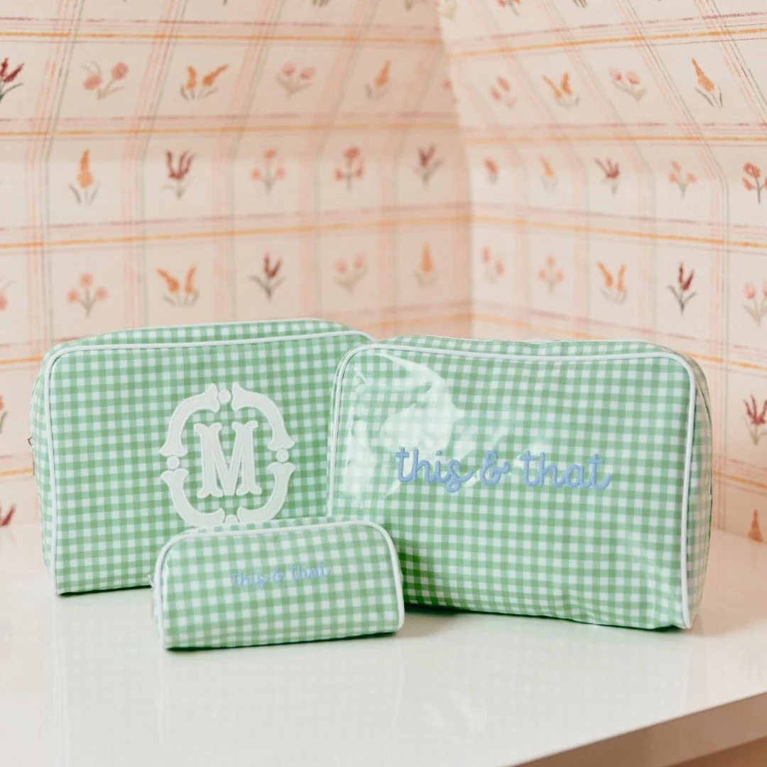 Patterned Toiletry Bag | Weezie Towels | Weezie Towels