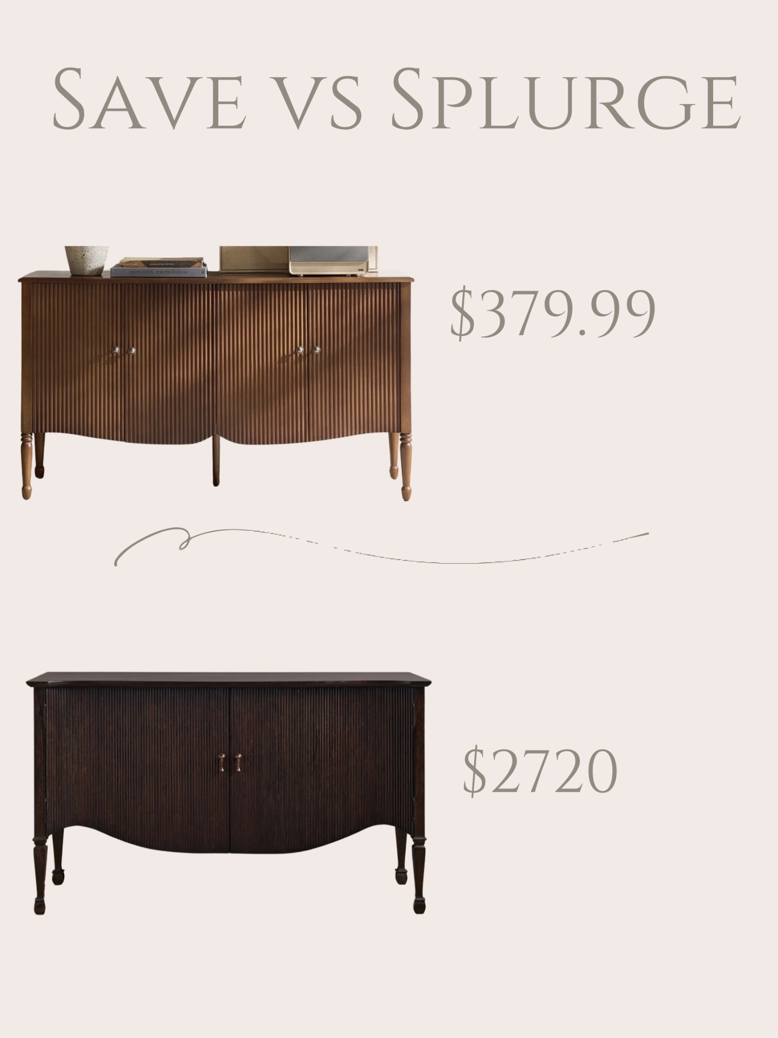 Save or splurge?  Top one is on sale, and that price is too good!  (My LTK isn’t saving the top one with the correct picture, but it is linked!)



@Wayfair, @Arhaus, sideboard buffet dining room furniture 

#LTKHome #LTKSaleAlert