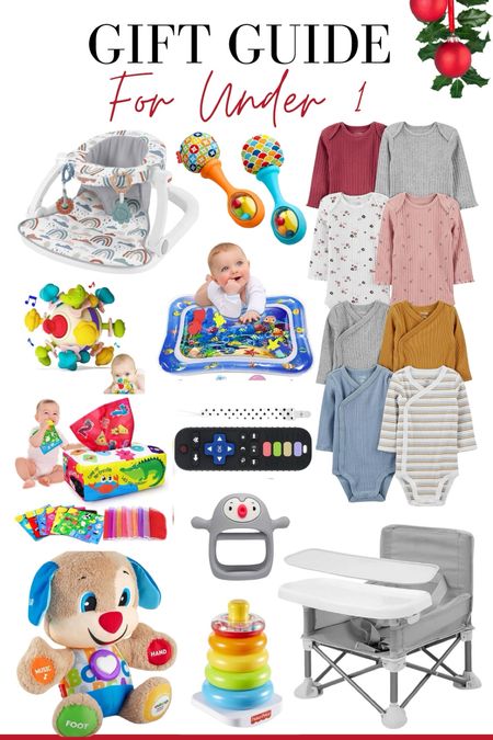 Gift guide for the babies under 1! 

Playroom favorite, onesies, gifts for babies, baby gift, Christmas gift, baby toys, baby chair, baby clothes

#LTKHoliday #LTKbaby #LTKGiftGuide