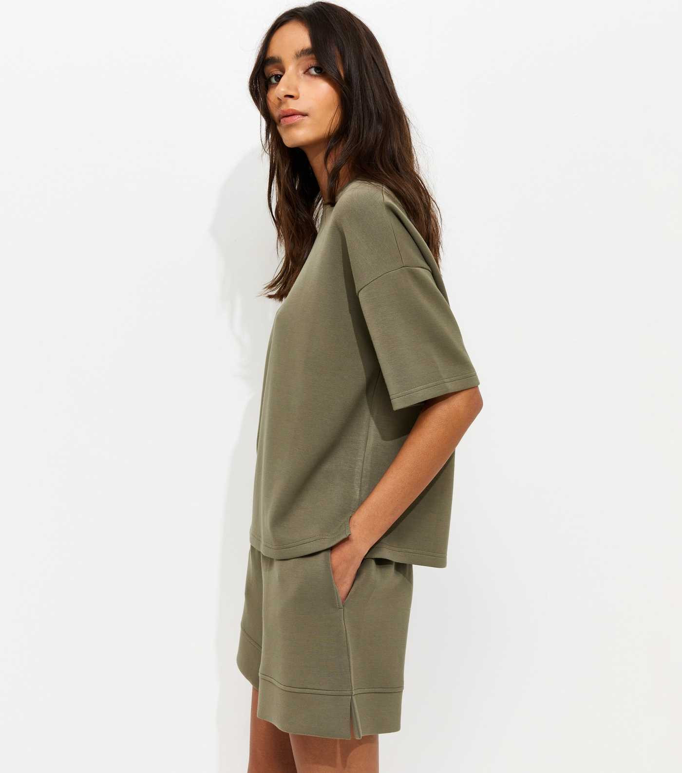 Premium Khaki Jersey Shorts | New Look | New Look (UK)