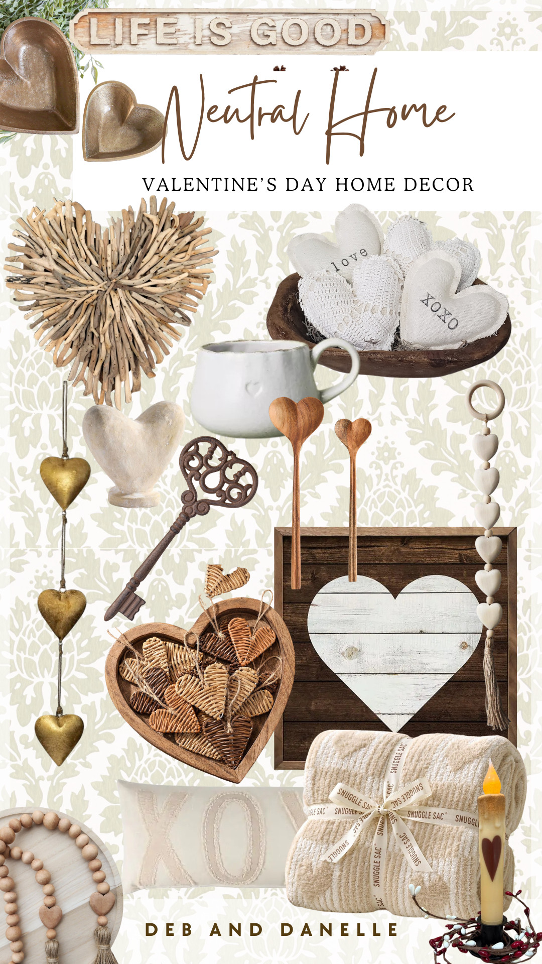 I rounded up some great neutral home decor items for Valentine's Day. These would be great in your own home or to gift to your favorite home-decor loving friend.  

 #LTKValentine #LTKSeasonal #LTKHome