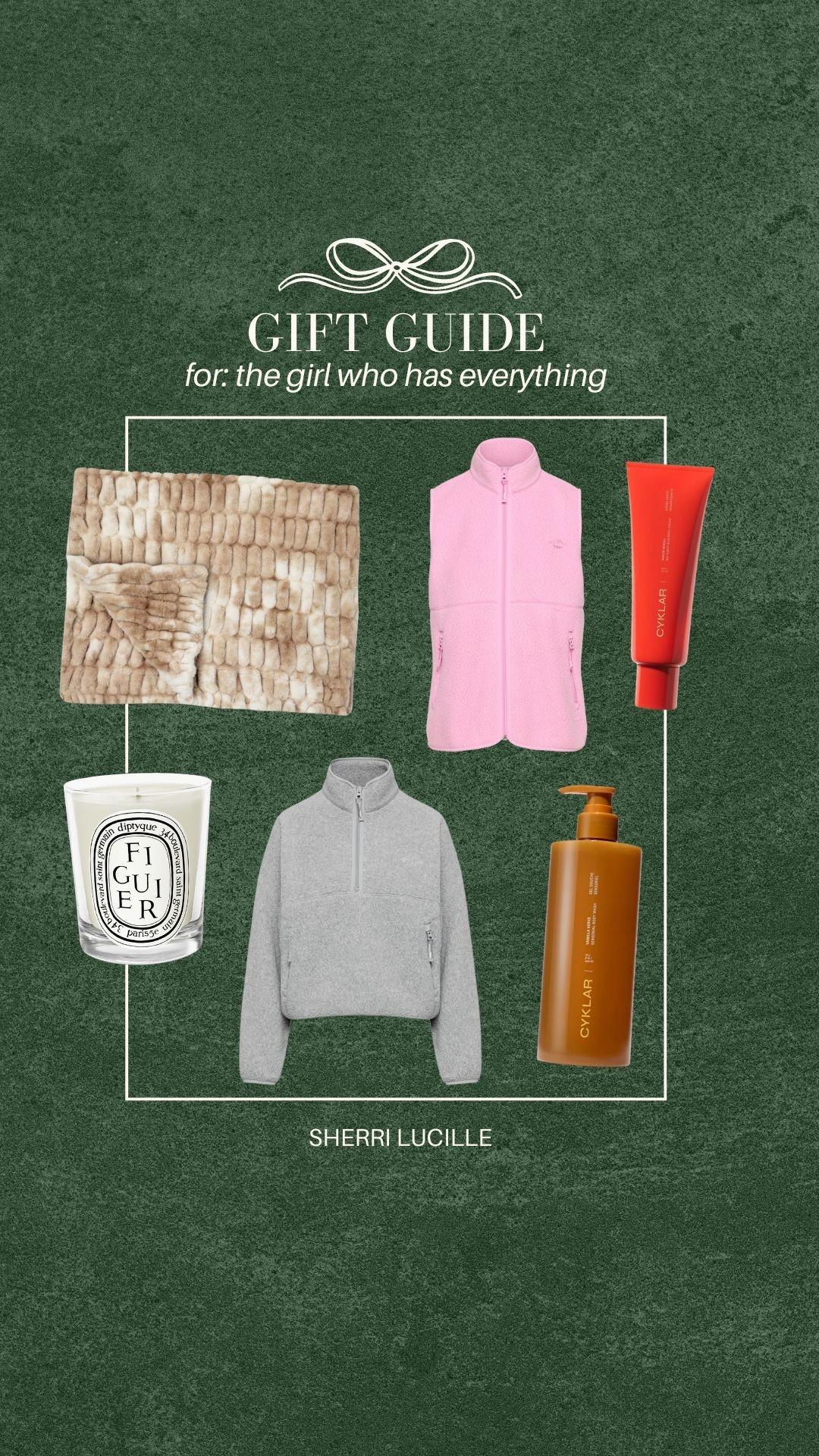 MORE IDEAS BELOW! Trendy, luxurious gift ideas for the women in your life who are hard to shop for / have everything!

Gift ideas for her
Christmas gift ideas 

#LTKGiftGuide #LTKFindsUnder100 #LTKHoliday