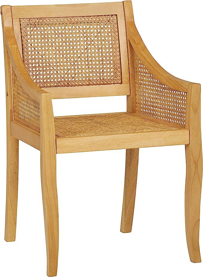 Amazon Brand – Stone & Beam Solid Wood Rustic Dining Chair, 33.5"H, Natural | Amazon (US)