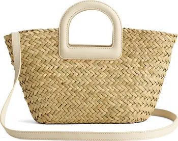 Madewell Mini Woven Seagrass Crossbody Basket Bag | Nordstrom | Nordstrom