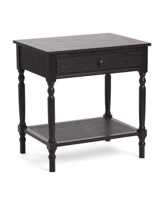 25in Large 1 Drawer Side Table | TJ Maxx