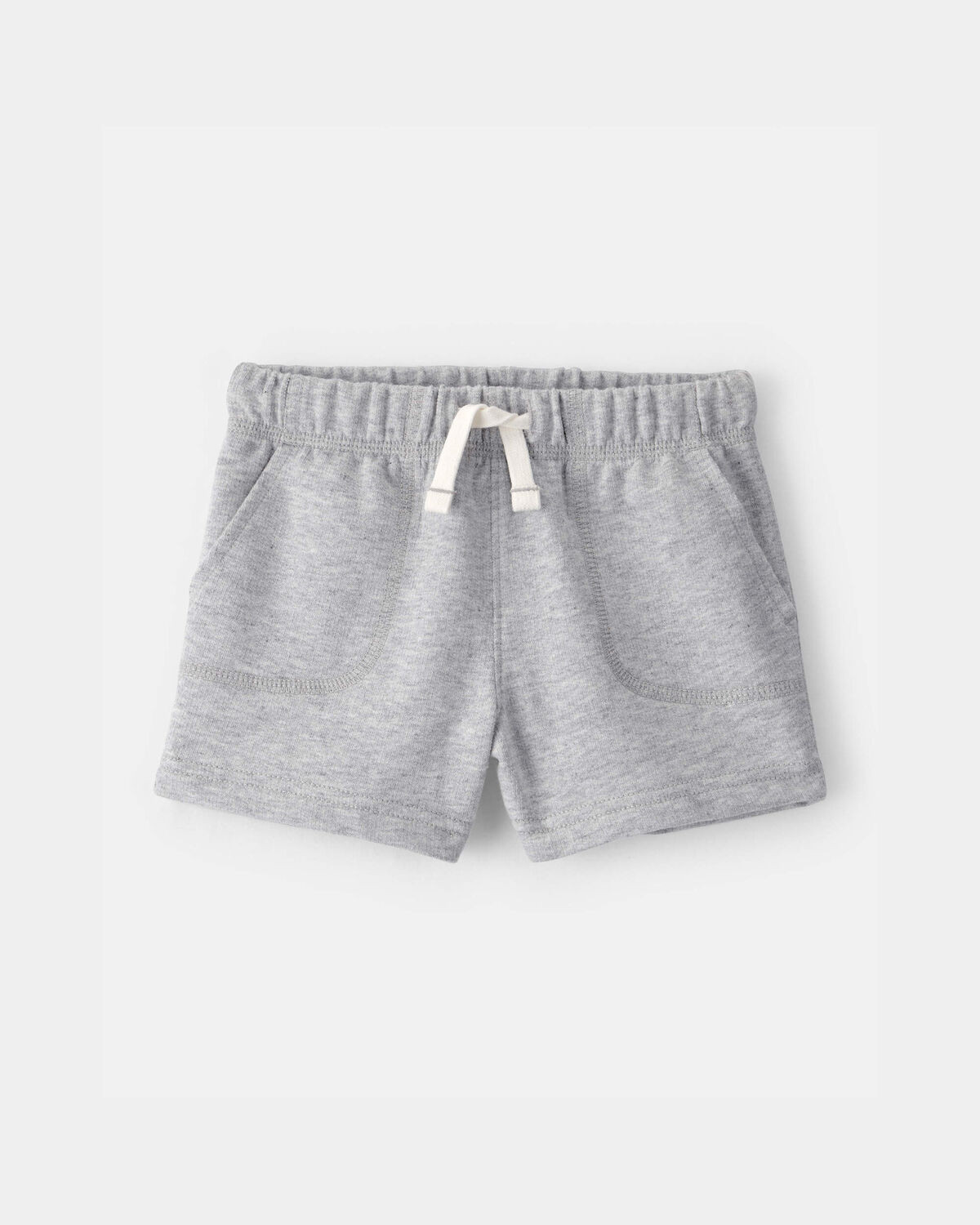 Baby Boy French Terry Shorts - Grey | Carter's Inc