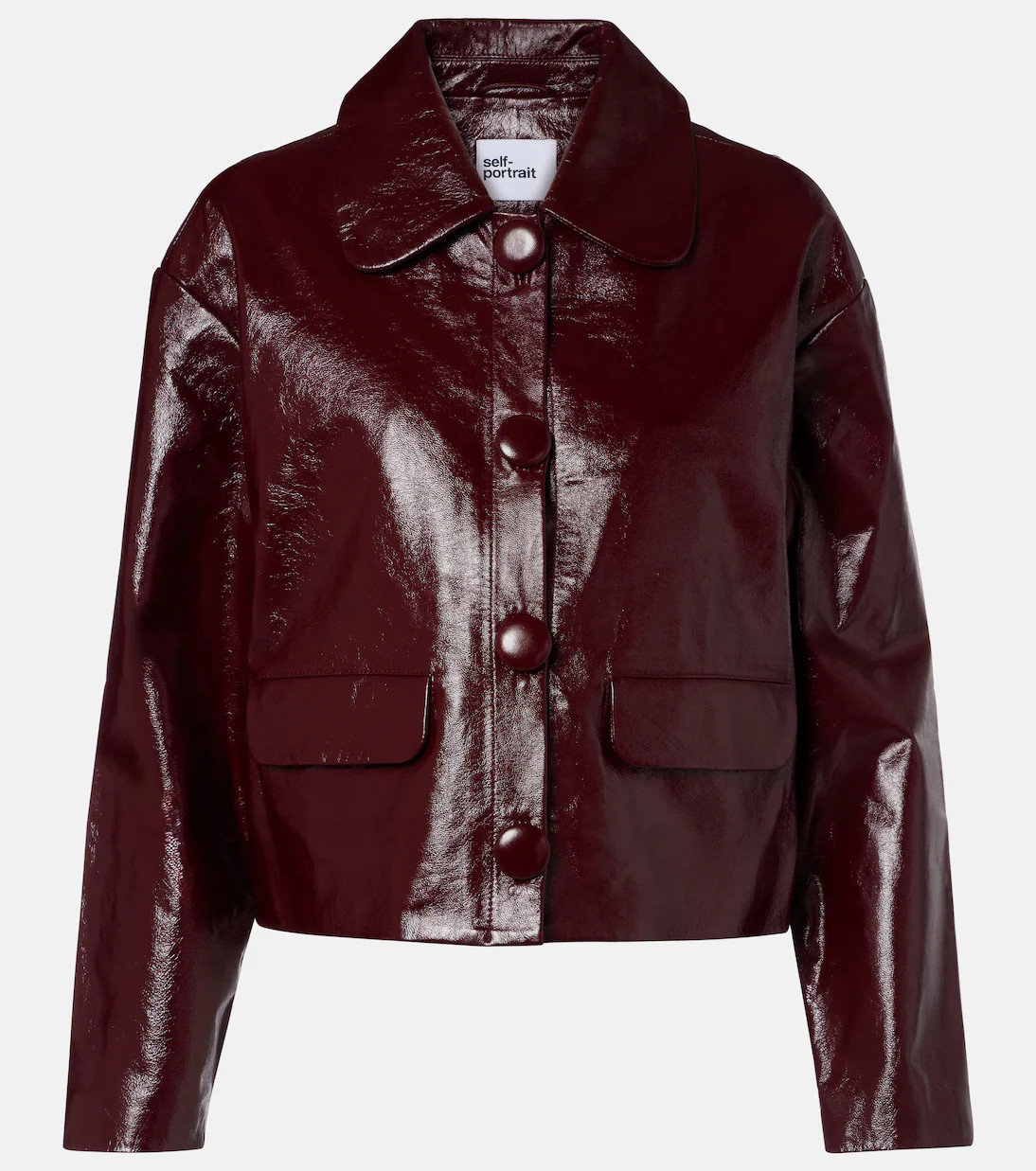 WomenDesignersSelf PortraitClothingJackets Leather | Mytheresa (UK)