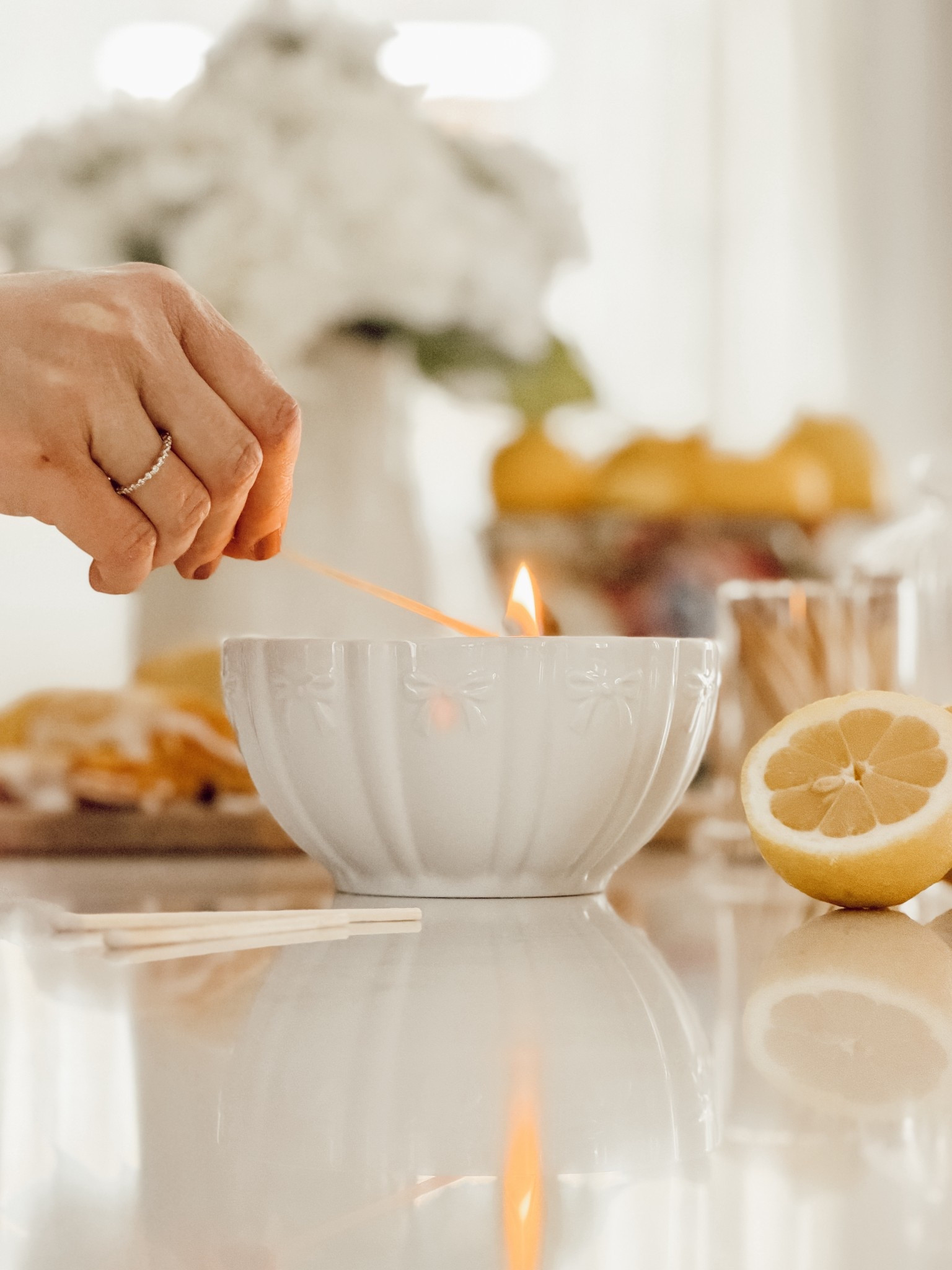 There’s nothing better than a clean house and a lemon scented candle. Lemon pound cake too! 

#LTKHome #LTKSeasonal