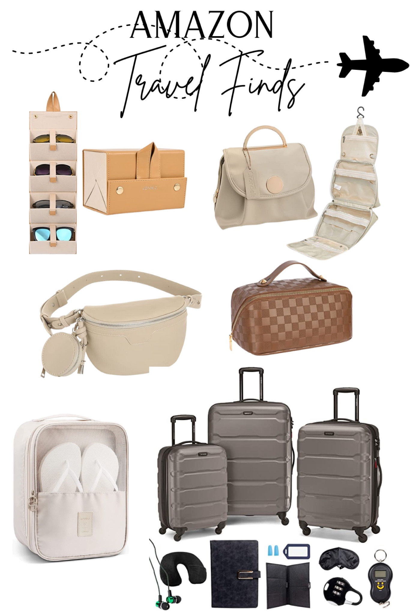 Amazon Travel Finds. Travel Accessories. Toiletries. Luggage. 

#LTKtravel #LTKFind #LTKitbag