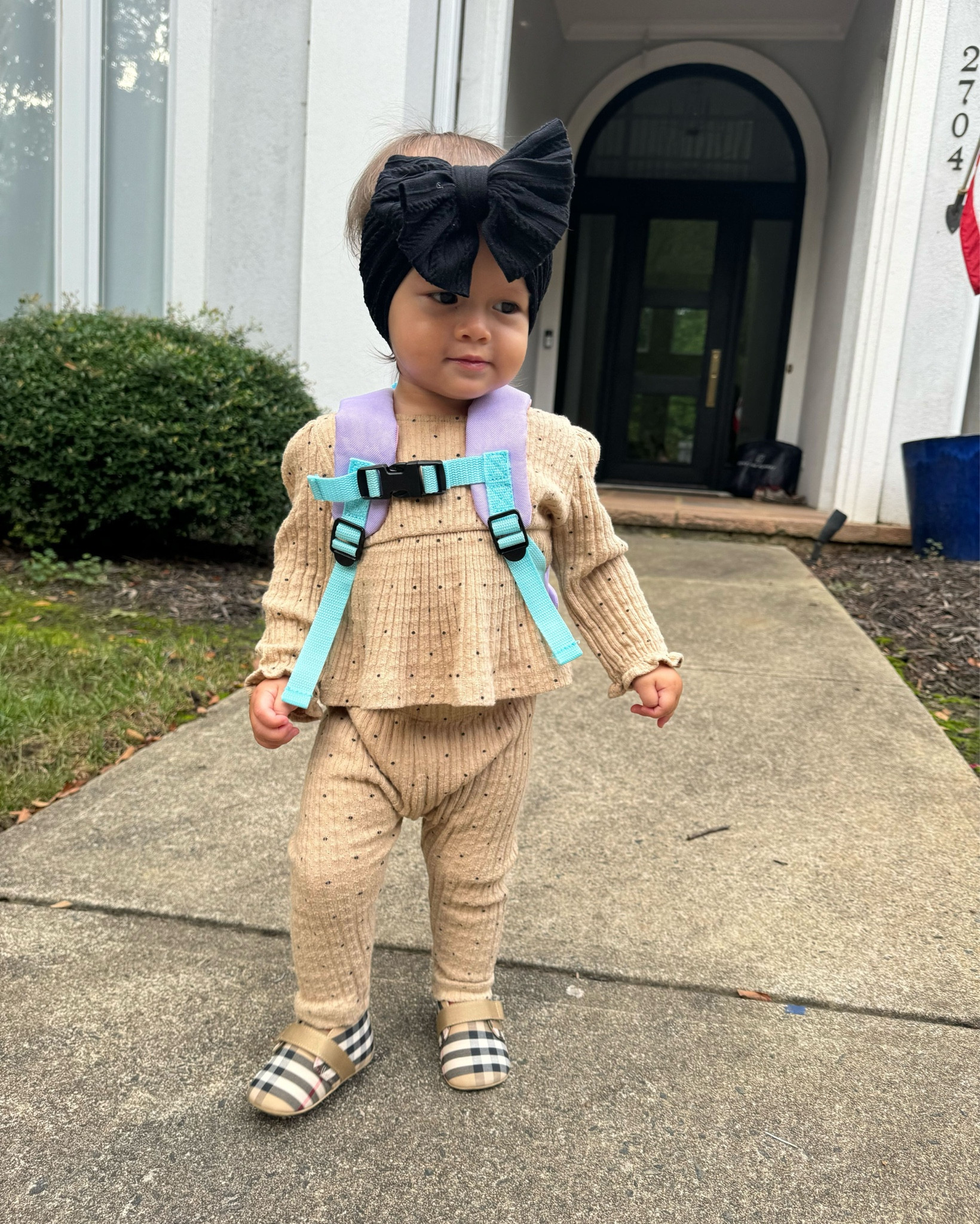 Toddler girl outfit ft. tiny Burberry shoes 🥹

#LTKBaby #LTKKids
