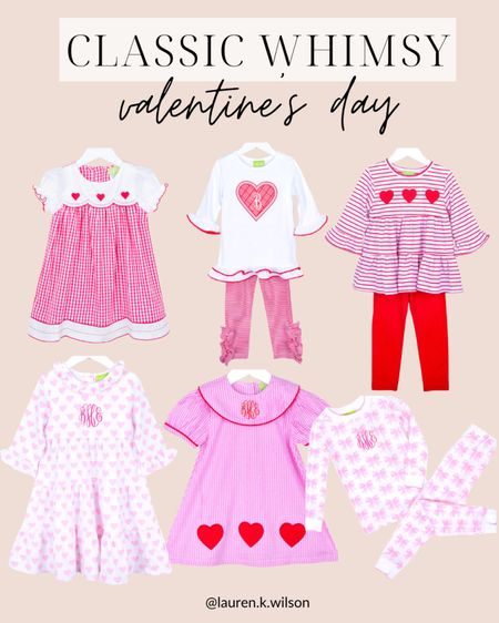 Classic whimsy, heart, Valentine’s Day, monogram, toddler, little girl, dress, pajamas, sleepwear 

#LTKkids #LTKfindsunder50 #LTKfindsunder100
