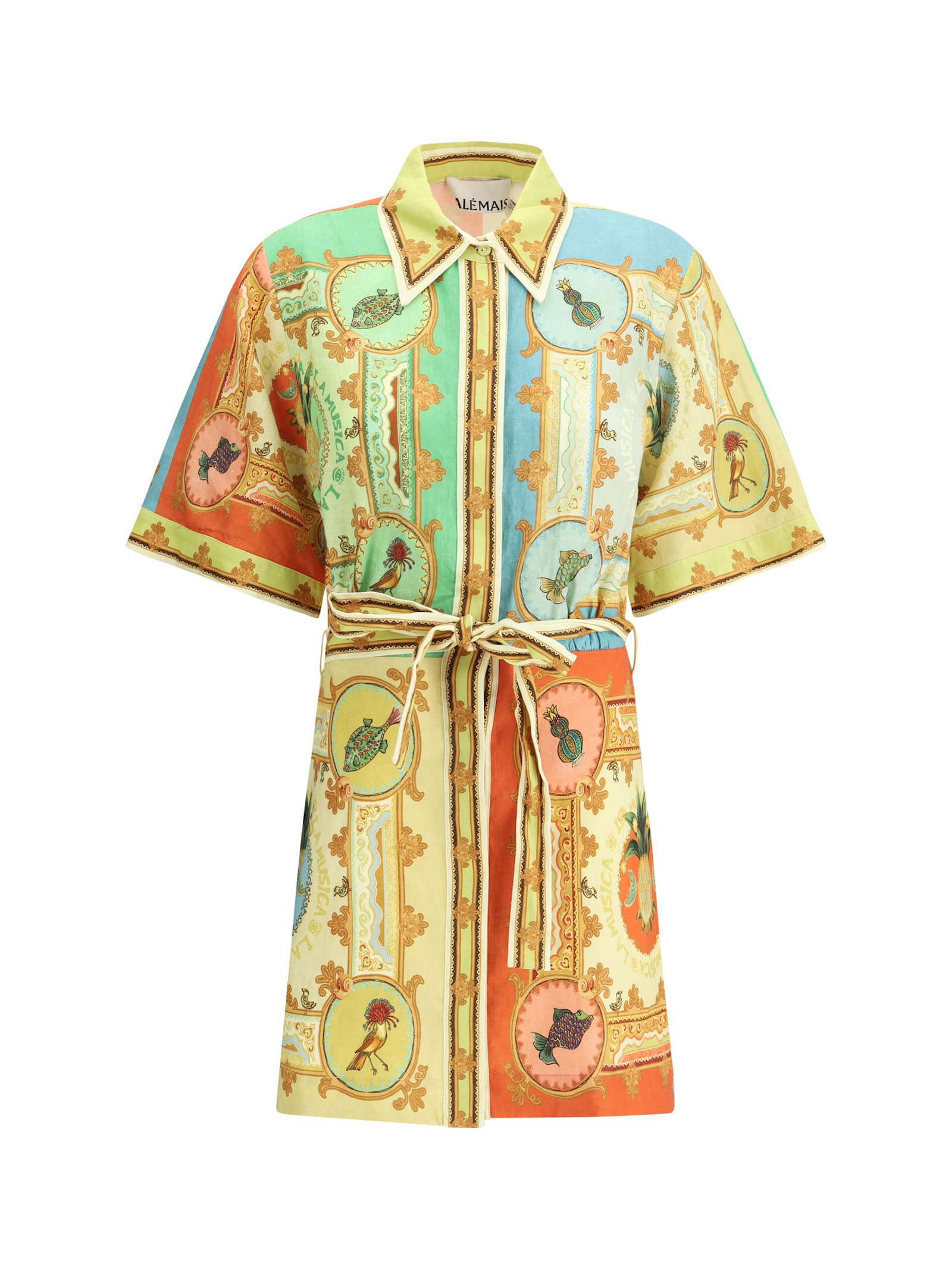 ALEMAIS La Musica Mini Dress | Italist.com US